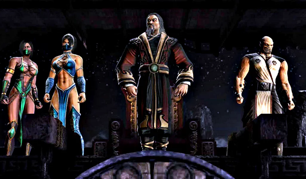 mortal kombat, бойцы, турнир, шан цунг, китана, джейд, барака