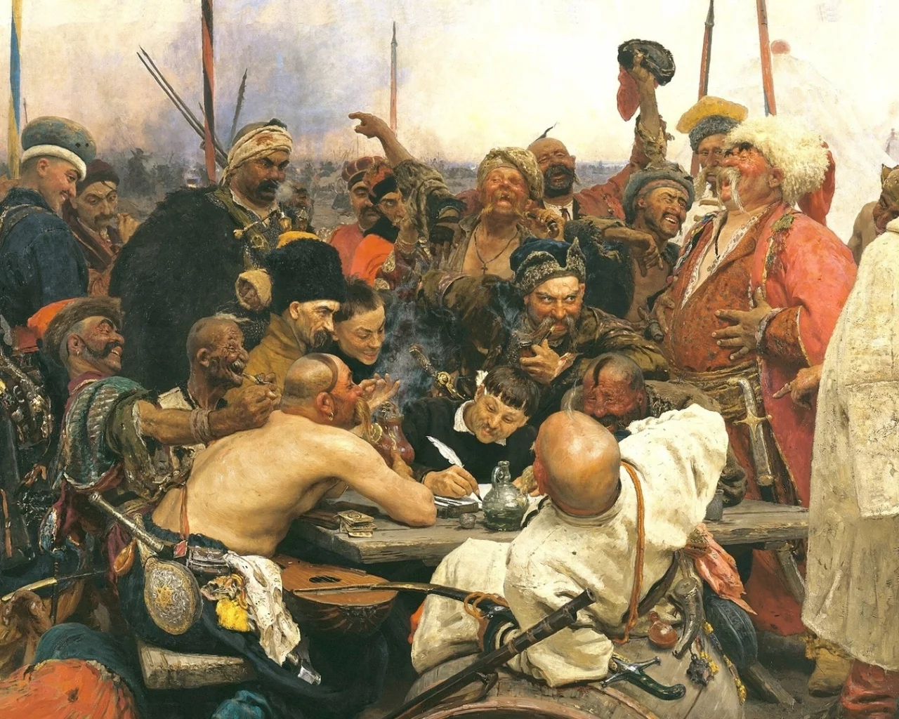 козаки, письмо