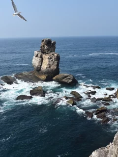 море, скалы