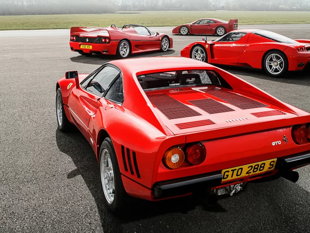 ferrari, 288, gto, f40, f50, enzo