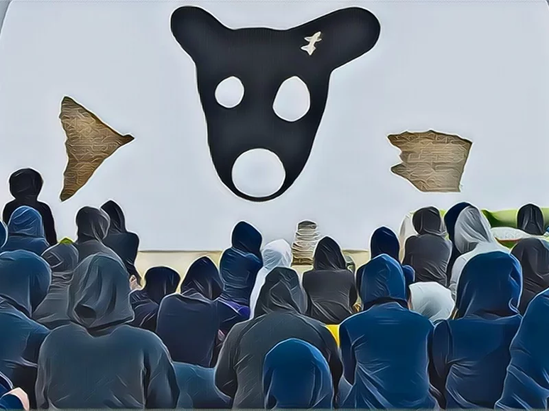креативчик, толпа, смотрят, шедевр, типа, малевич