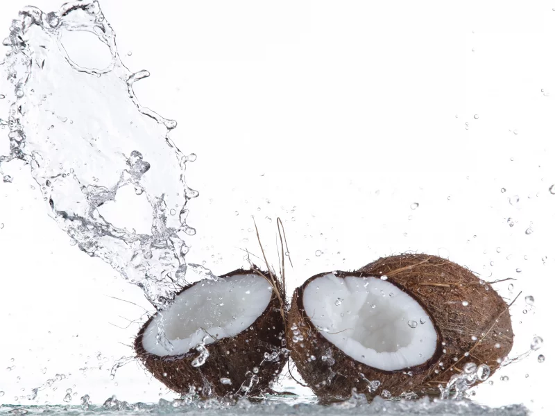 drops, кокос, вода, coconut water, sprays, капли, брызги