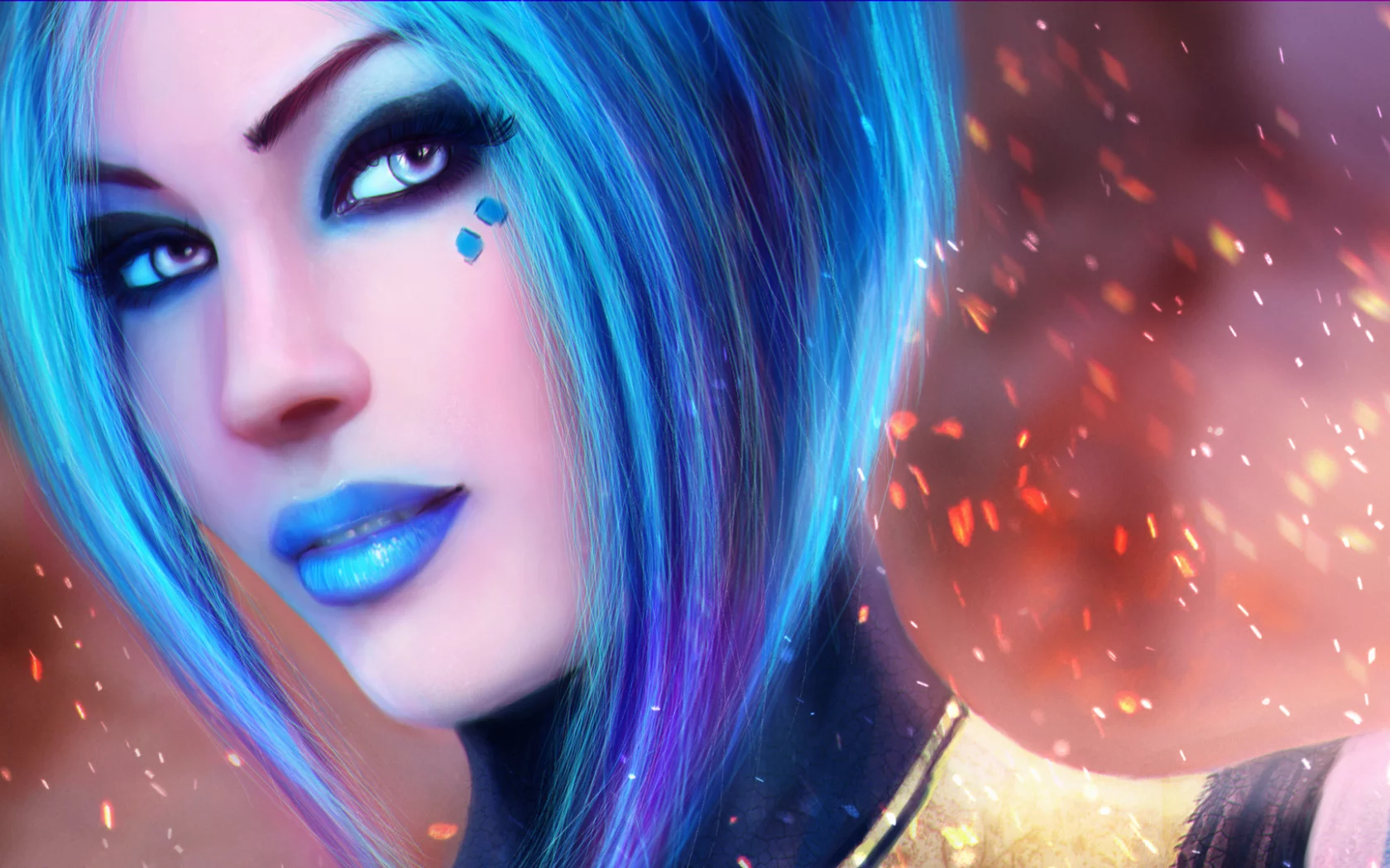 siren, borderlands 2, aya, волосы