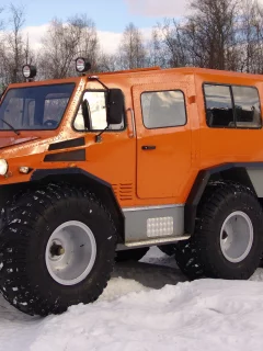авто, вездеход, вымпел