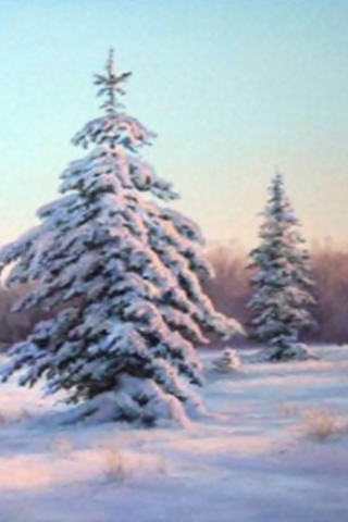 художник михайлов игорь, зимние, пейзажи, картина, маслом