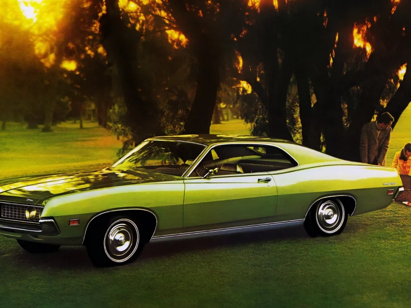 авто, ford torino500, 1971г