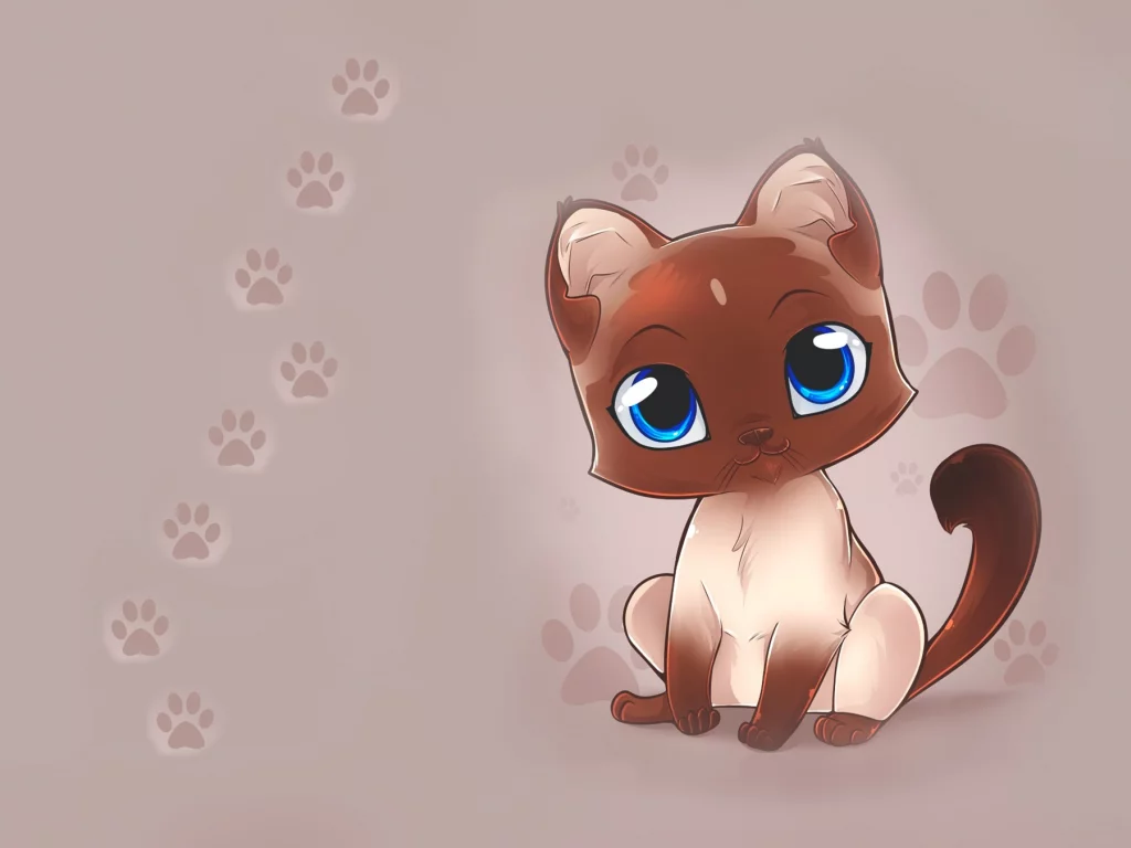 котята, фон