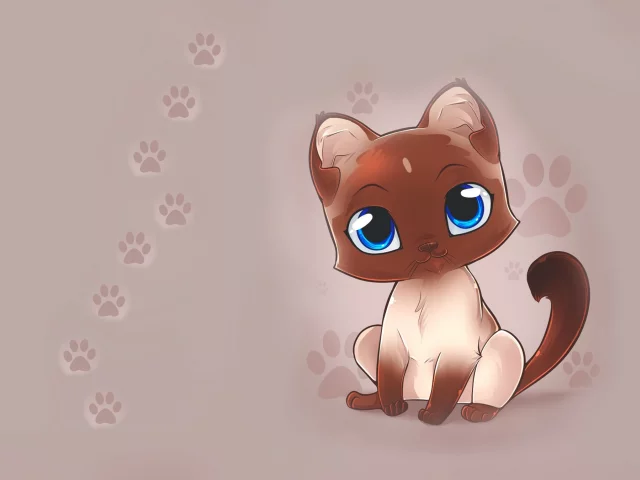 котята, фон