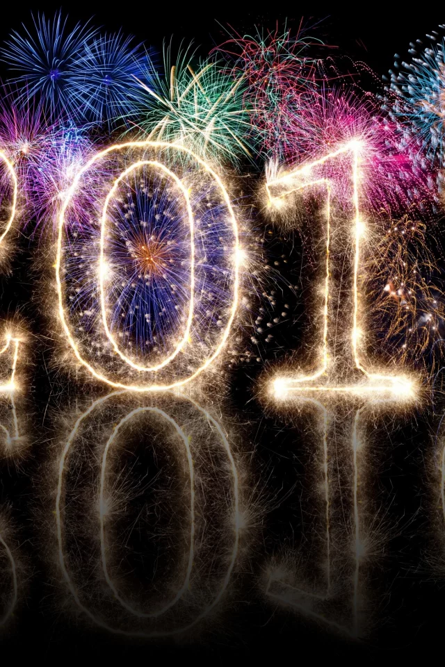 new year, fireworks, 2017, happy