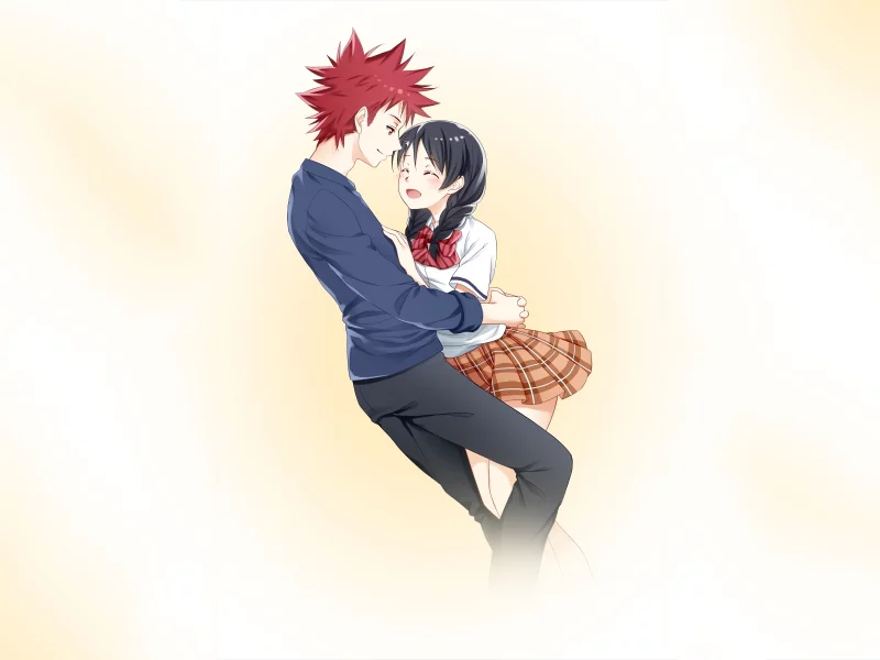 shokugeki no soma, двое