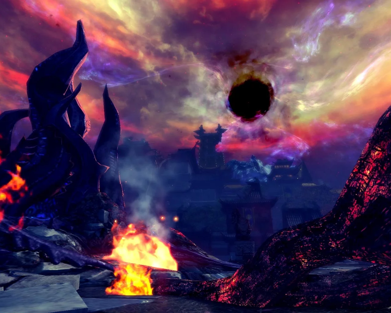 blade and soul, врата демонов, атакованный канре