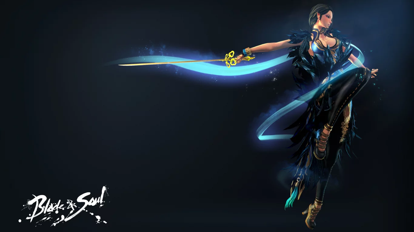 blade and soul, девушка, платье, клинок, blade master, мастер клинка