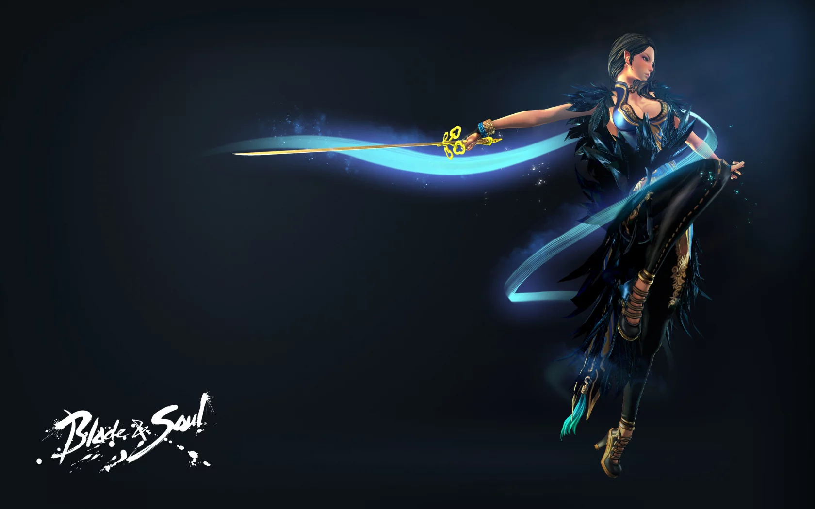 blade and soul, девушка, платье, клинок, blade master, мастер клинка