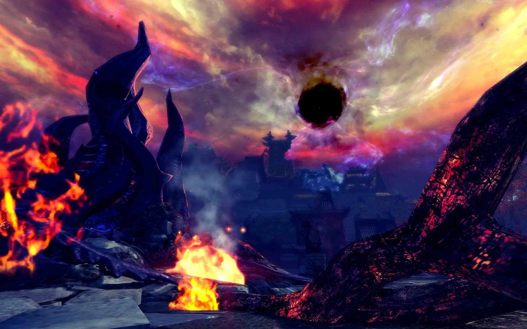 blade and soul, врата демонов, атакованный канре