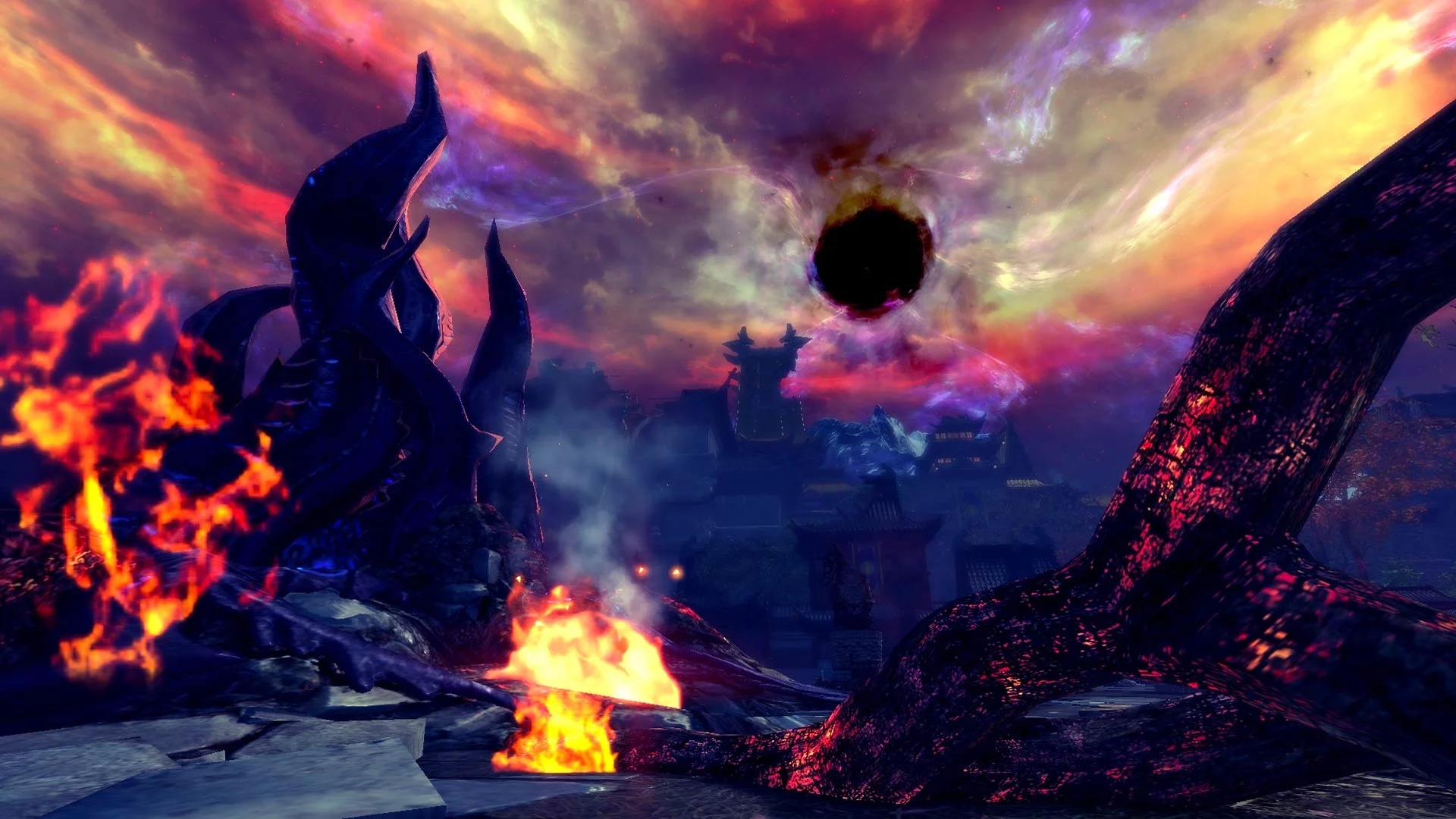 blade and soul, врата демонов, атакованный канре