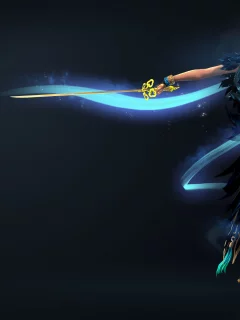 blade and soul, девушка, платье, клинок, blade master, мастер клинка