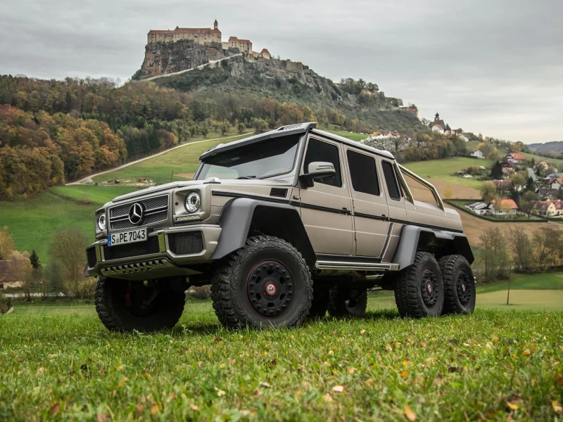 mercedes, benz, g класс, 6х6