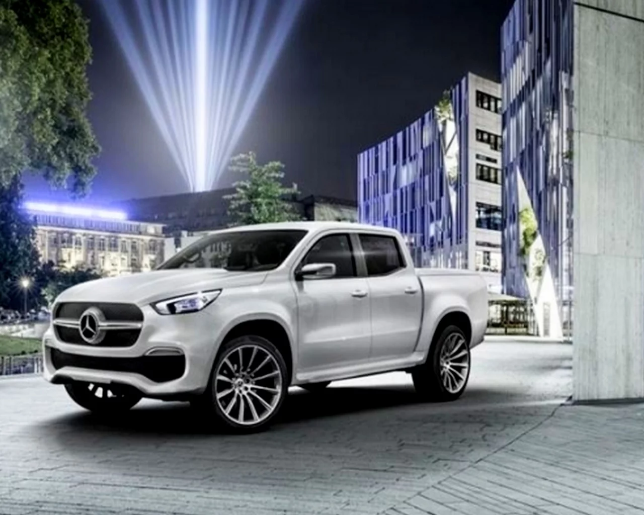 авто, пикап, mercedes x class, 2017