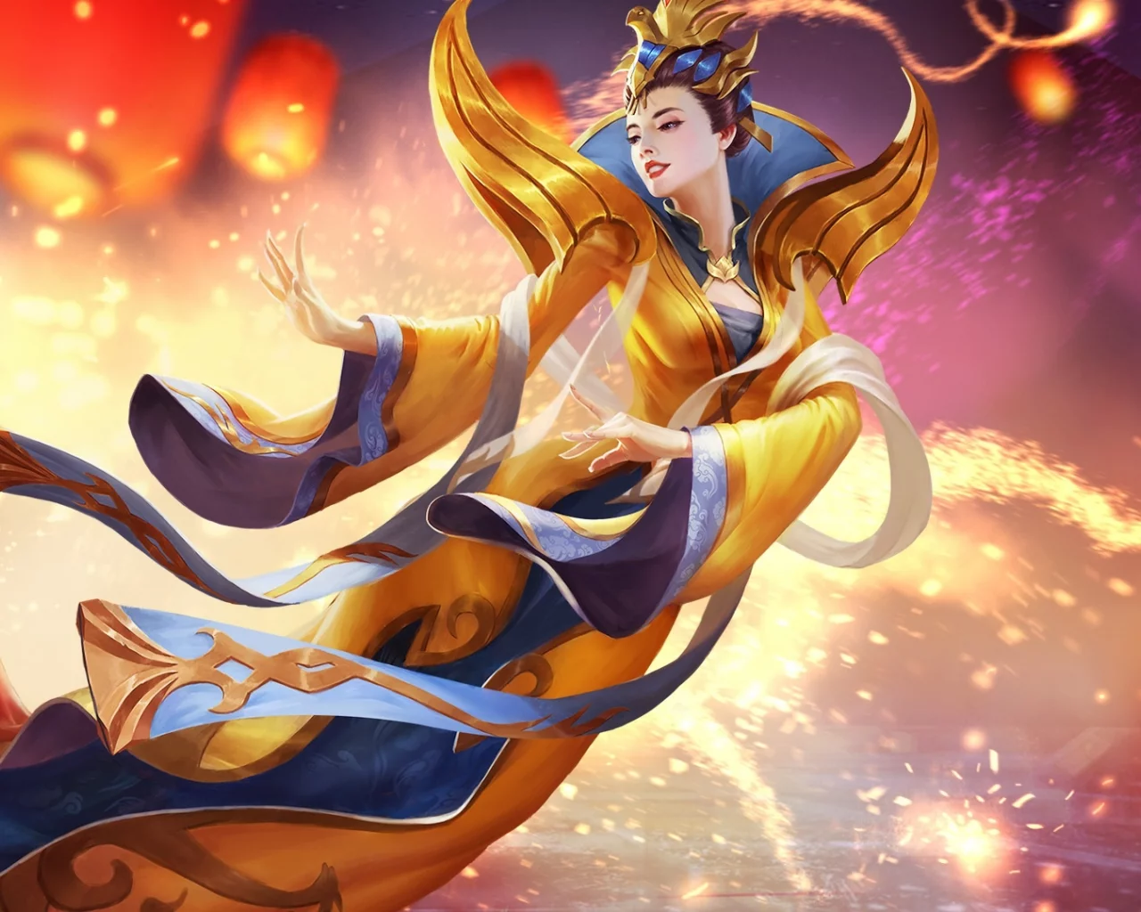 hon, платье, moba, девушка