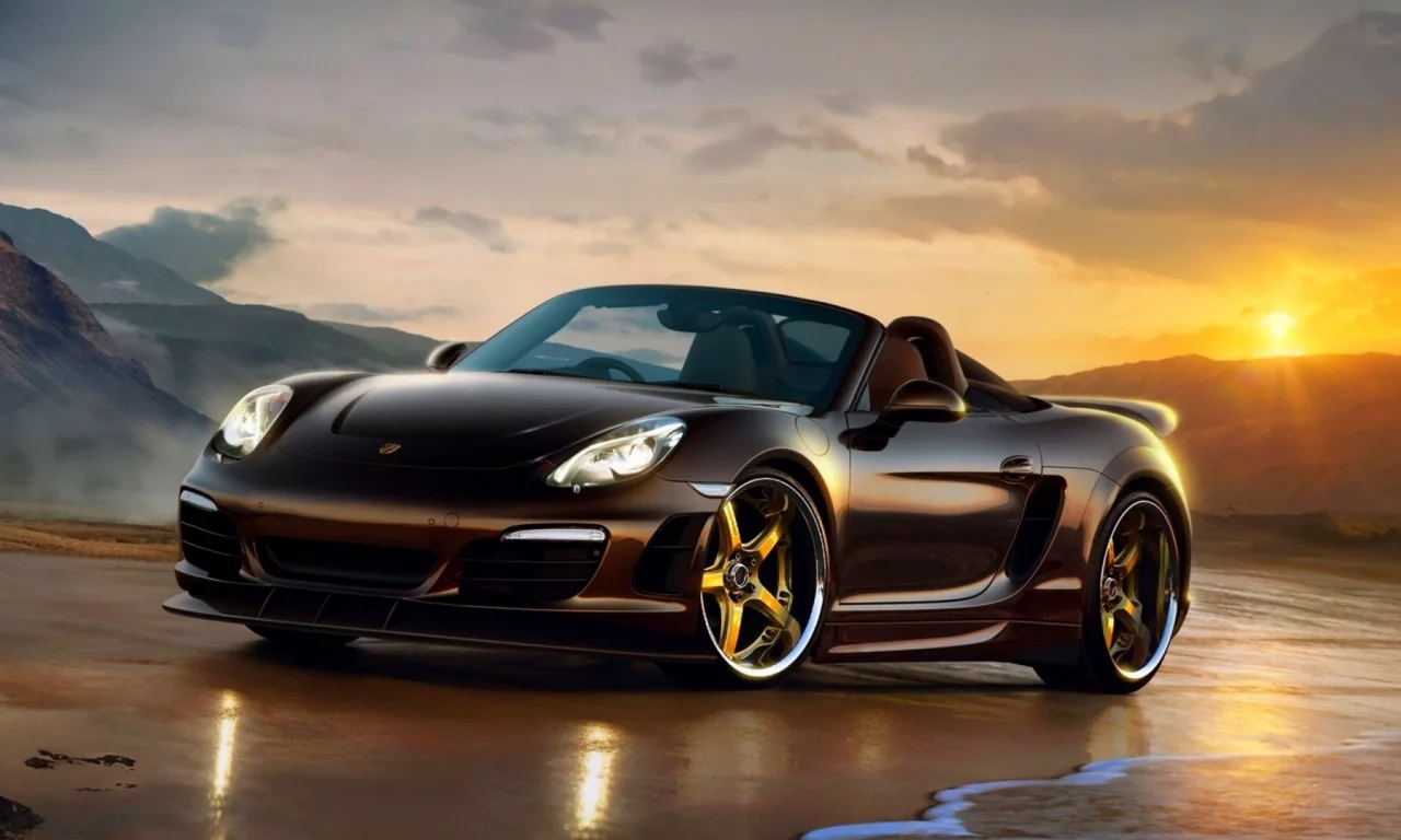 авто, суперкар, porsche boxster