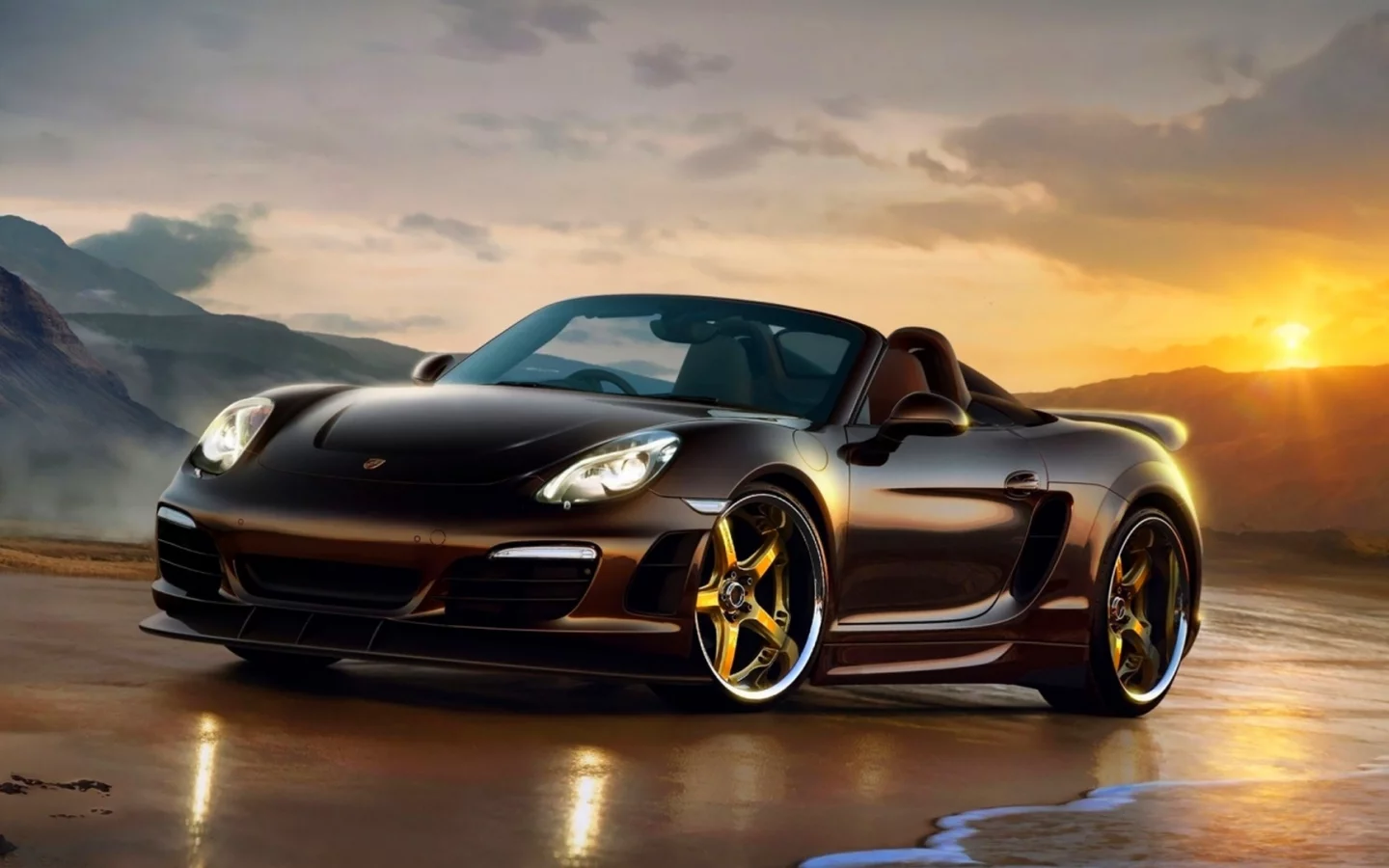 авто, суперкар, porsche boxster