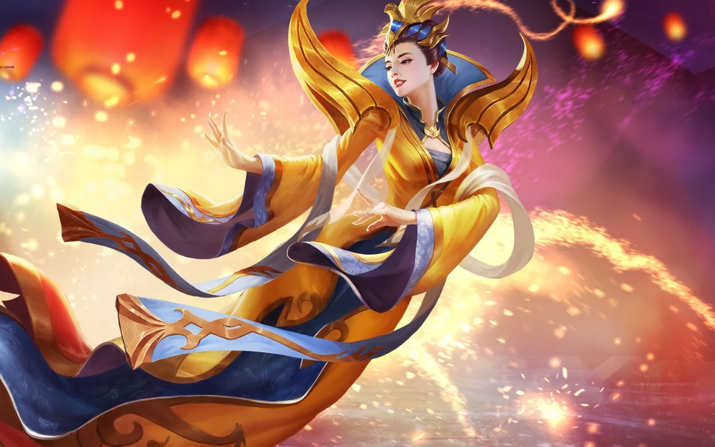 hon, платье, moba, девушка
