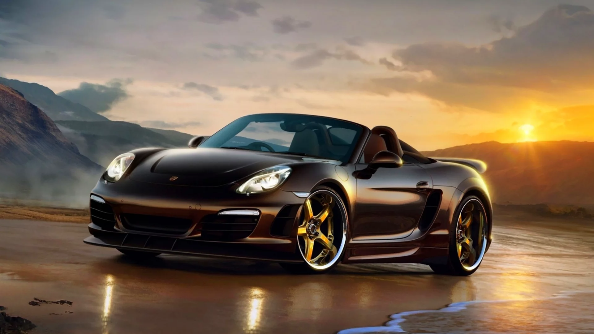 авто, суперкар, porsche boxster