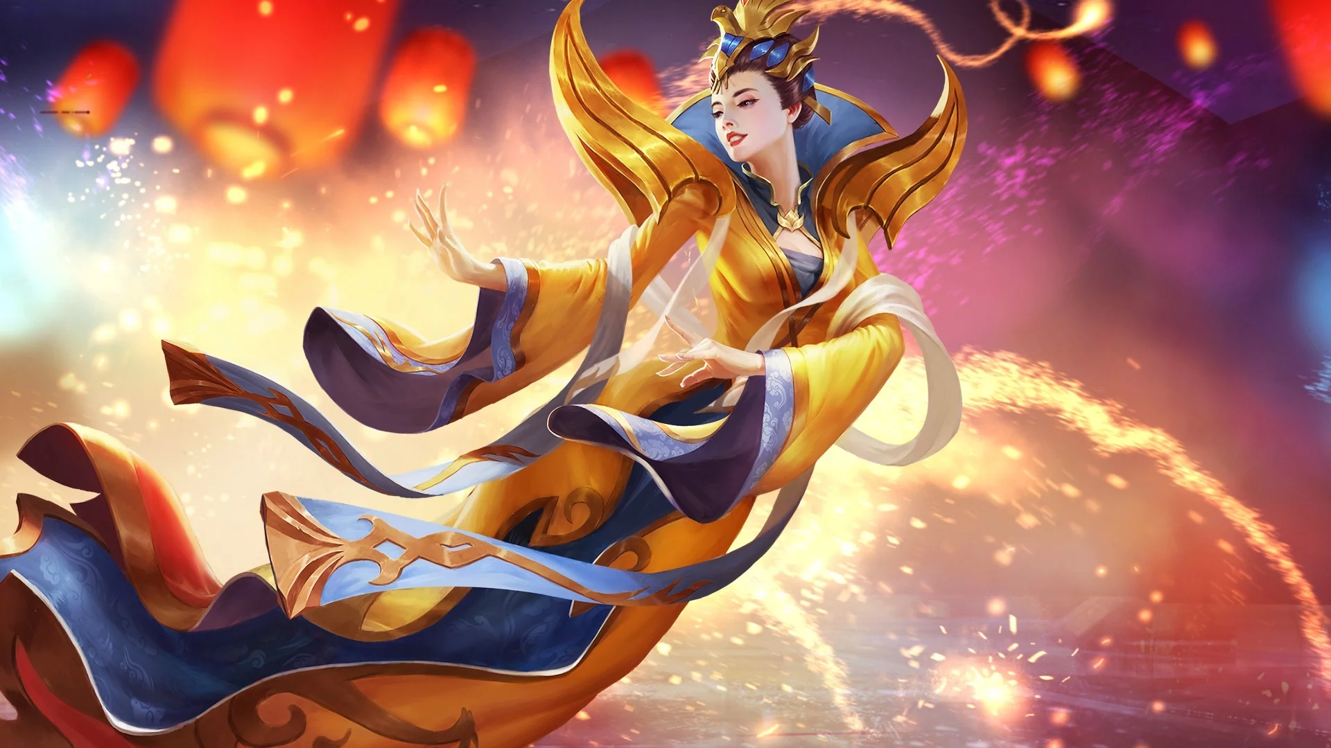 hon, платье, moba, девушка