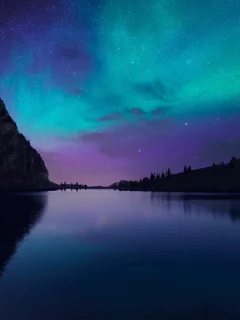 ночь, сияние