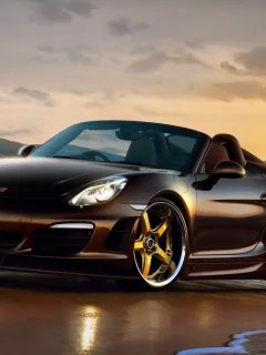 авто, суперкар, porsche boxster
