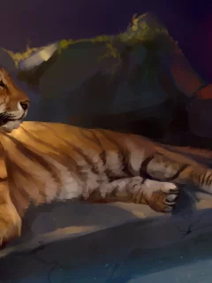 петух, тигр
