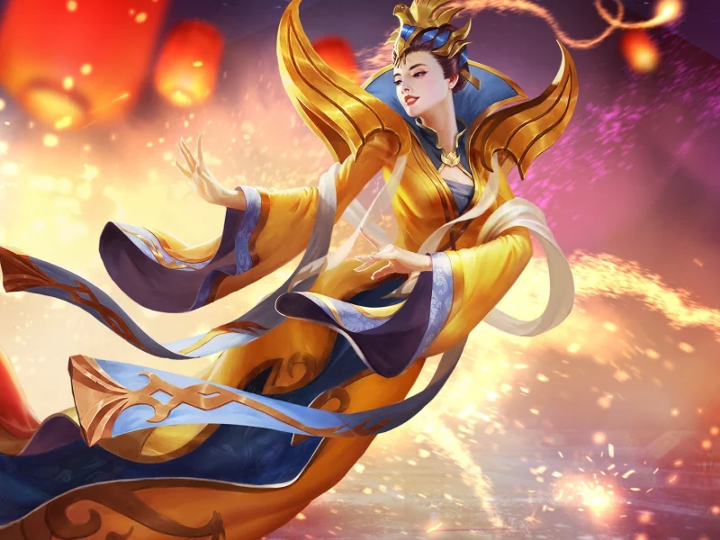 hon, платье, moba, девушка