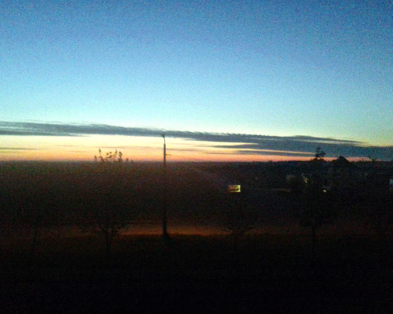 пинск, небо, рассвет, облака