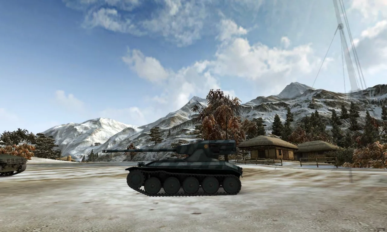 amx 12t, танк, бой, франция, world of tanks