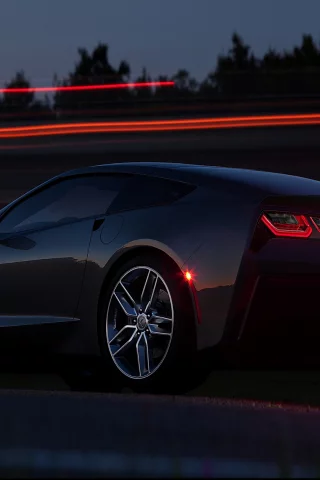авто, суперкар, chevrolet, corvette, stingray c7