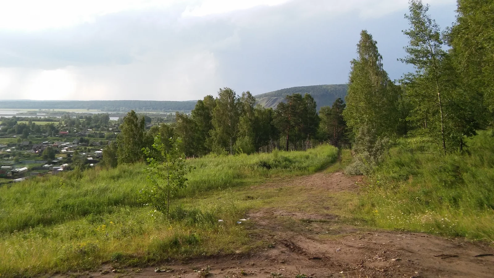 сибирь, матушка, перед грозой