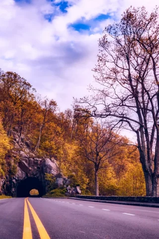 тоннель, склон, гора
