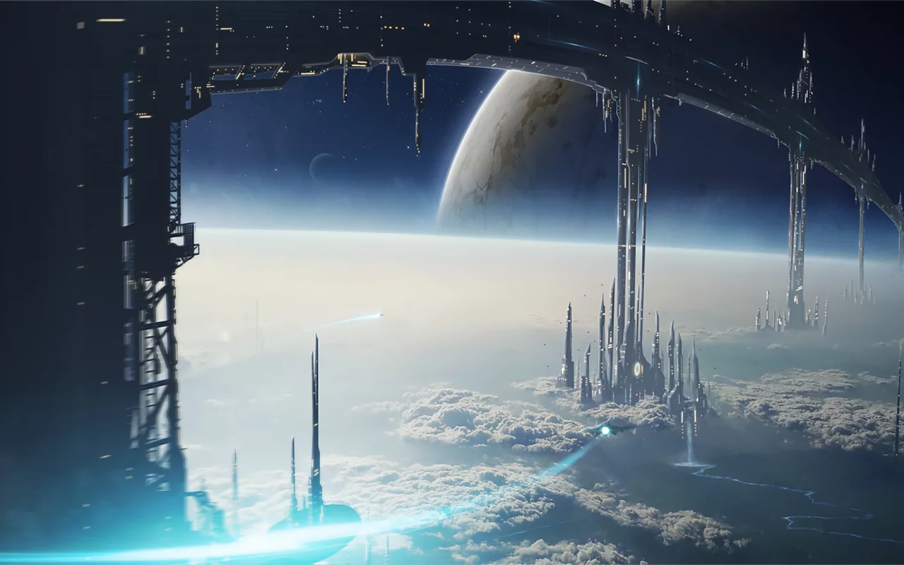 платформа, орбитальное кольцо, арт, космос, future, platform, ring of heaven, ring, heaven, orbital, spaceship, artwork, action, adventure, planet, armada, aero, space, see, in, spaceship, ship, star, sky, day, sun, aeonlux, wide