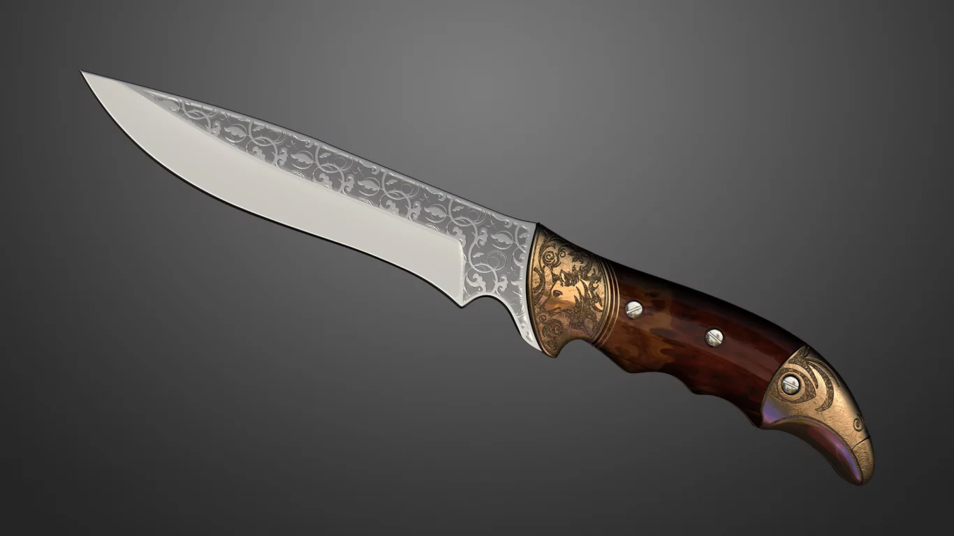 нож, охотничий, инкрустрация, knife, blade, jewelry, incrustate, sword, weapon, weapons, history, wide