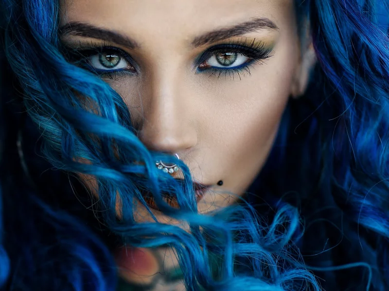 eyes, model, look