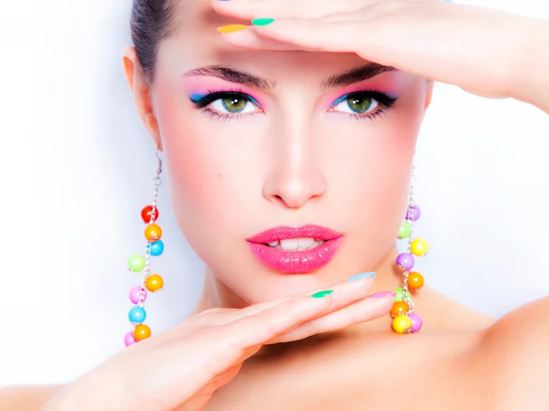 model, hands, pose, female, makeup