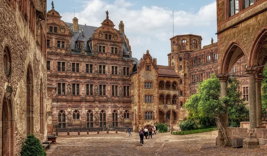 замок, castle, ruins, heidelberg, contest, temple, stronghold, environment, nice, stone, wood, library, read, sky, vine, pingallery, wide
