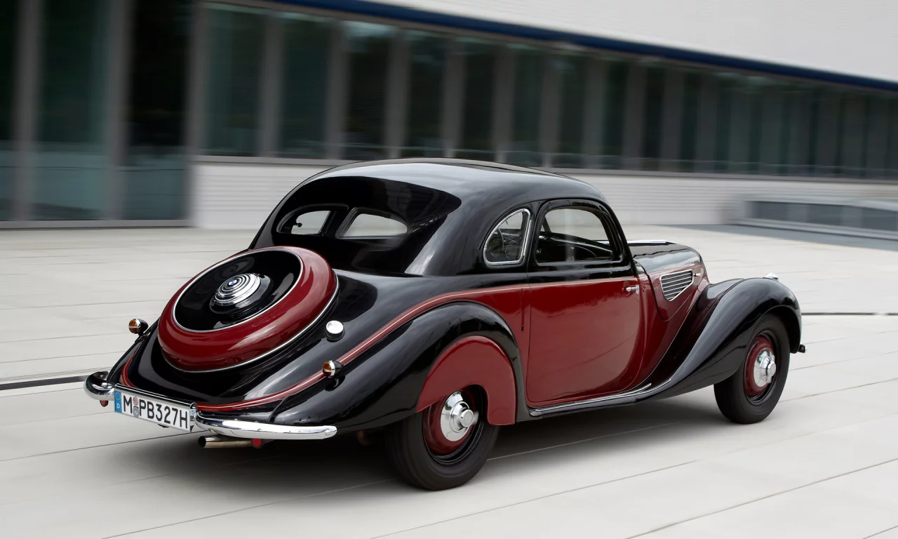 автомобиль, бмв, модель, 327, bmw, coupe, 1939, model, 327, classic, dual, cowl, car, old, back, lebaron, luxury, retro, red, black, sun, summer, see, nice, wide