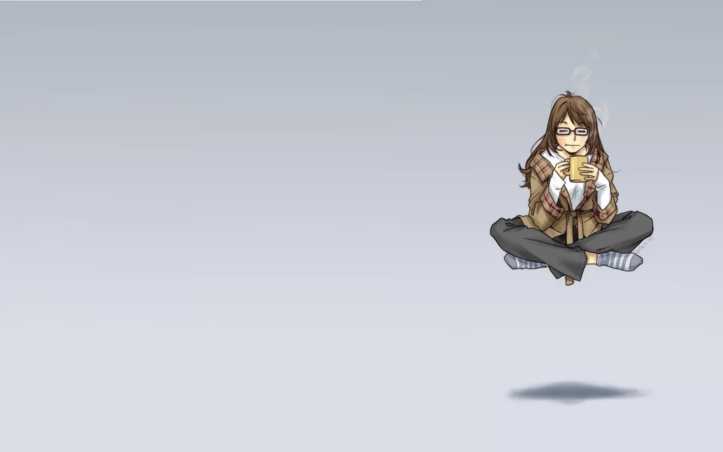 девушка, чашка, медитация, полёт, girl, midnight, art, meditation, levitation, fly, see, nice, front, арт, smile, party, girl, art, sun, tea, summer, room, house, nice, giorgiobaroni, wide