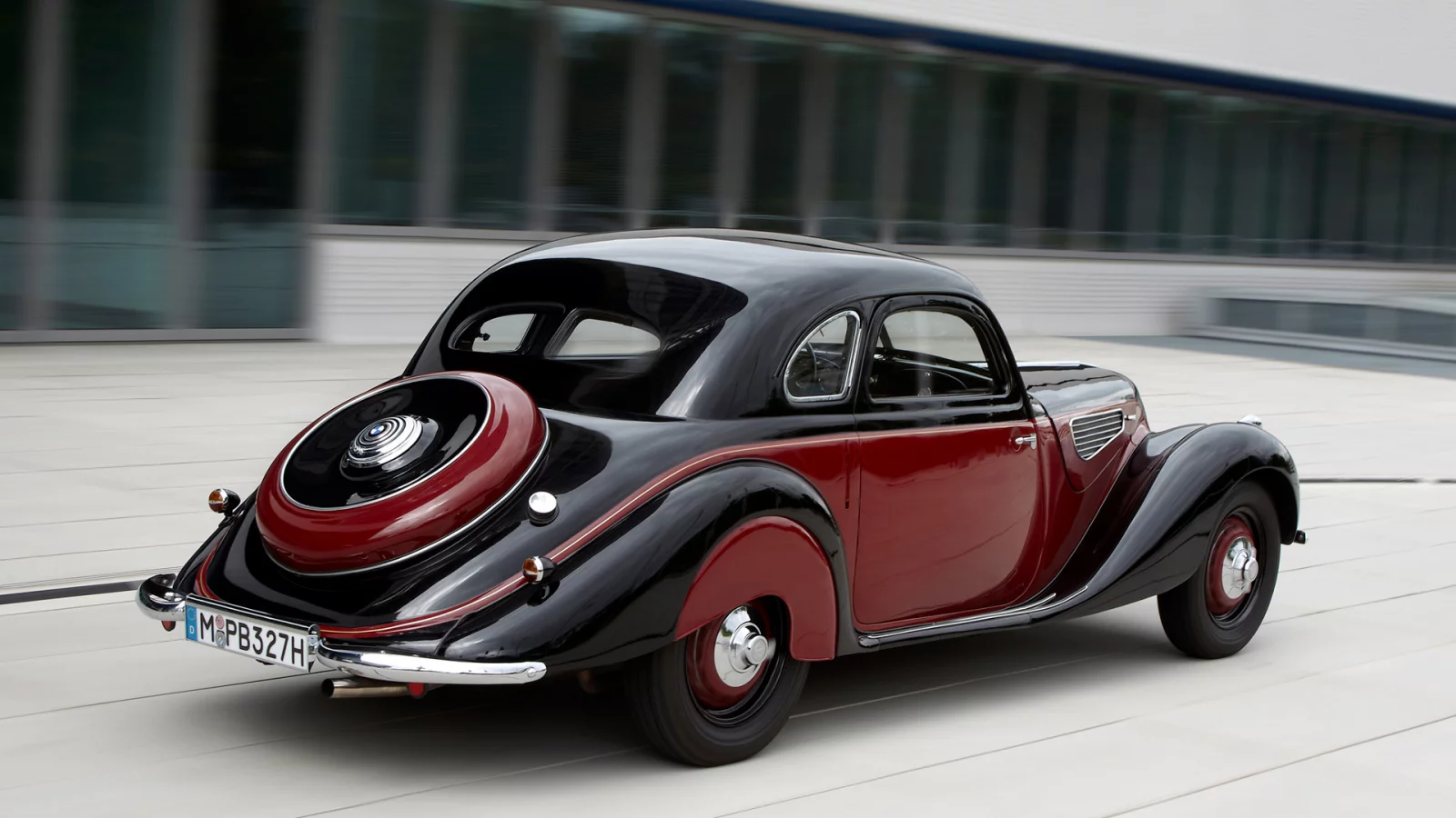 автомобиль, бмв, модель, 327, bmw, coupe, 1939, model, 327, classic, dual, cowl, car, old, back, lebaron, luxury, retro, red, black, sun, summer, see, nice, wide