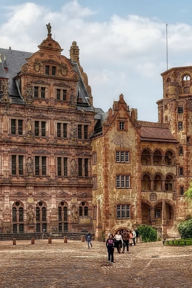 замок, castle, ruins, heidelberg, contest, temple, stronghold, environment, nice, stone, wood, library, read, sky, vine, pingallery, wide