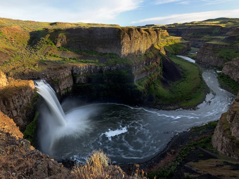водопад, красота