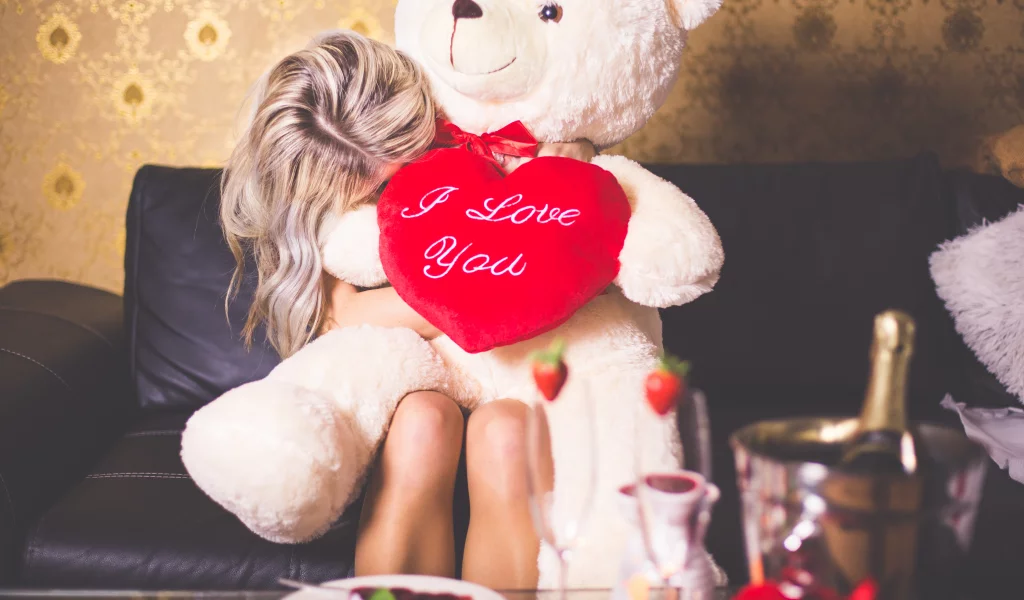 teddy, heart
