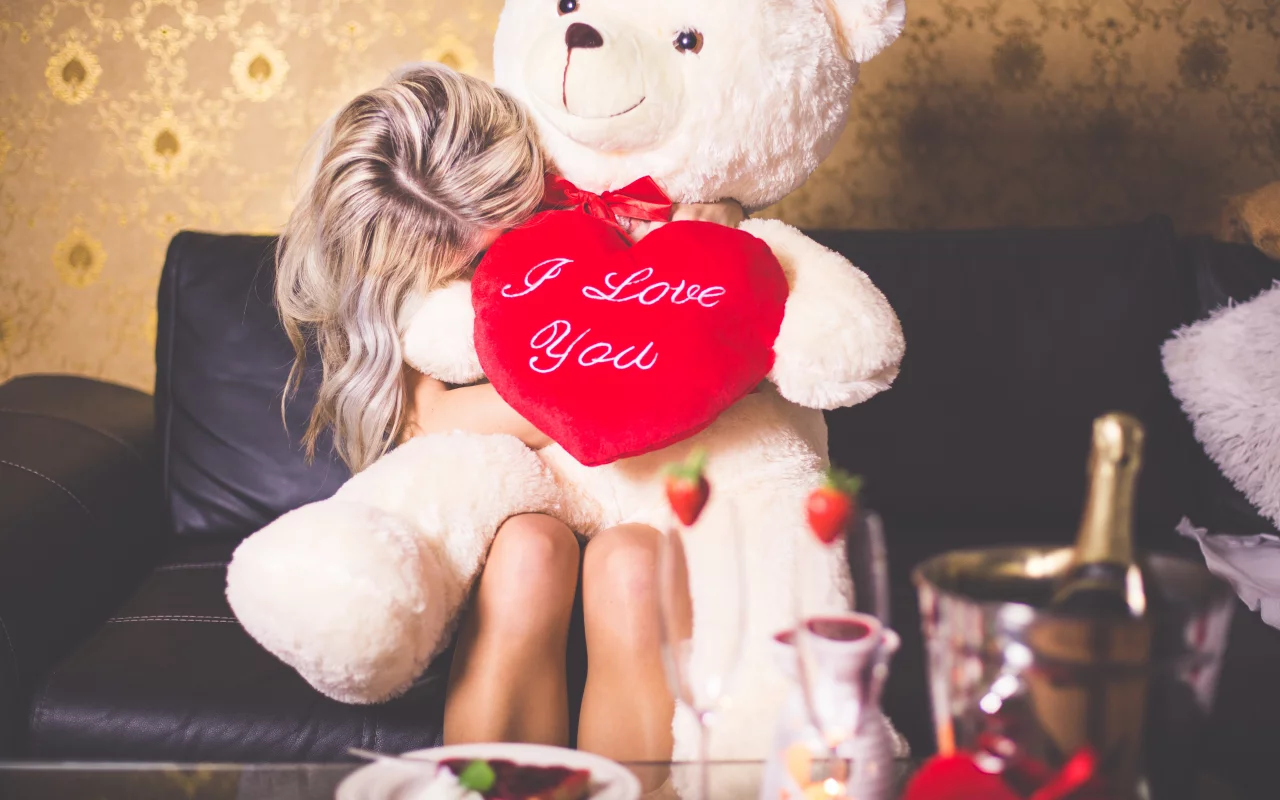 teddy, heart