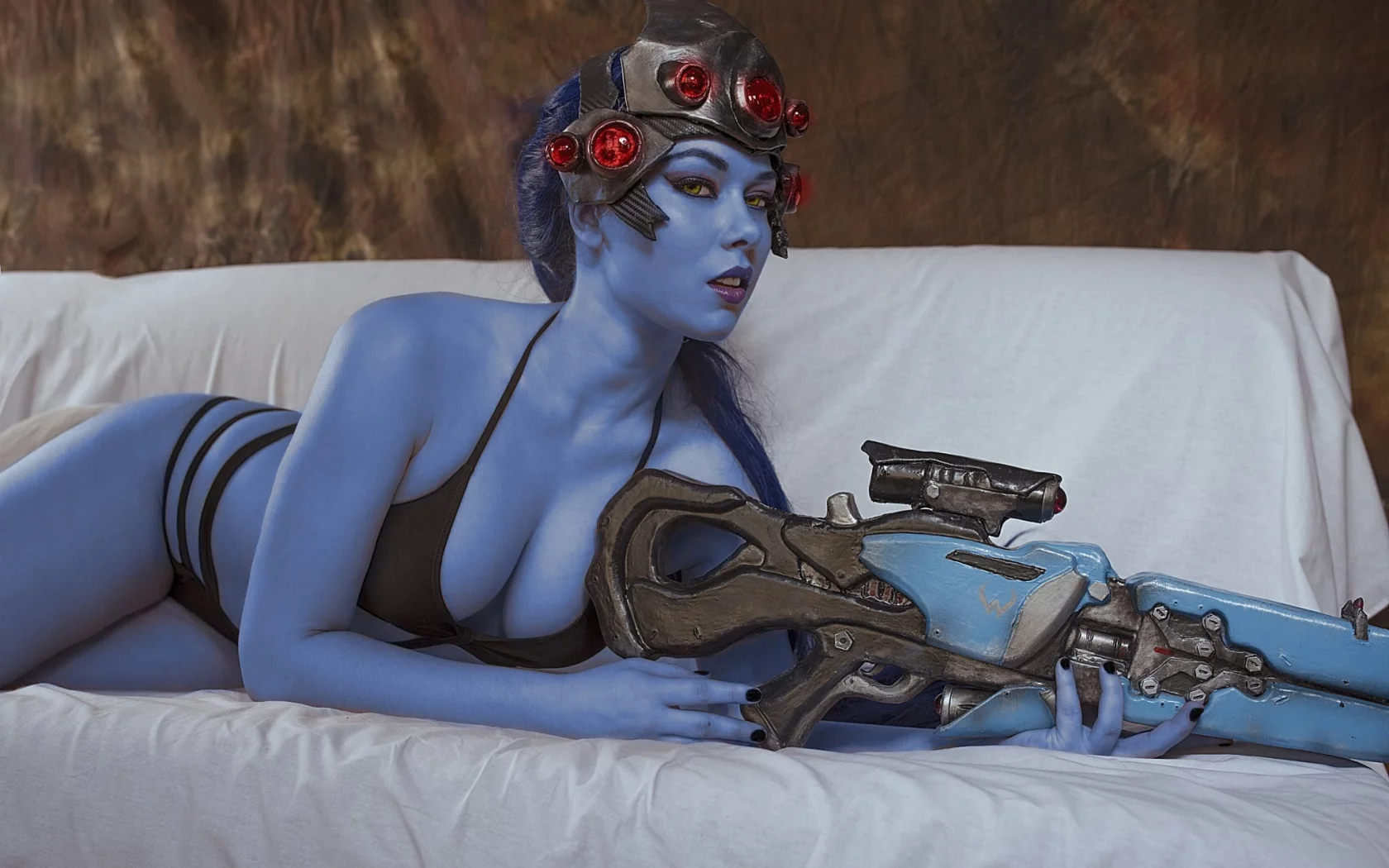 девушка, косплей, overwatch